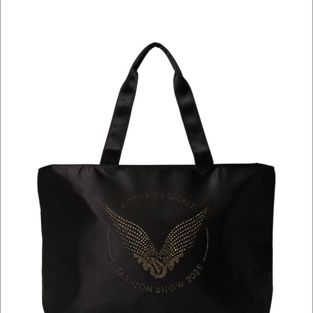 Victoria's Secret Black and Gold Fashion Show Tote
